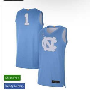 Carolina Blue North Carolina Tar Heels Jordan Men’s Jersey